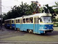 Tramvaj (ZET) TMK 401 (Čeh)  Tatra (T4YU), Prometuje opd 1976. godine